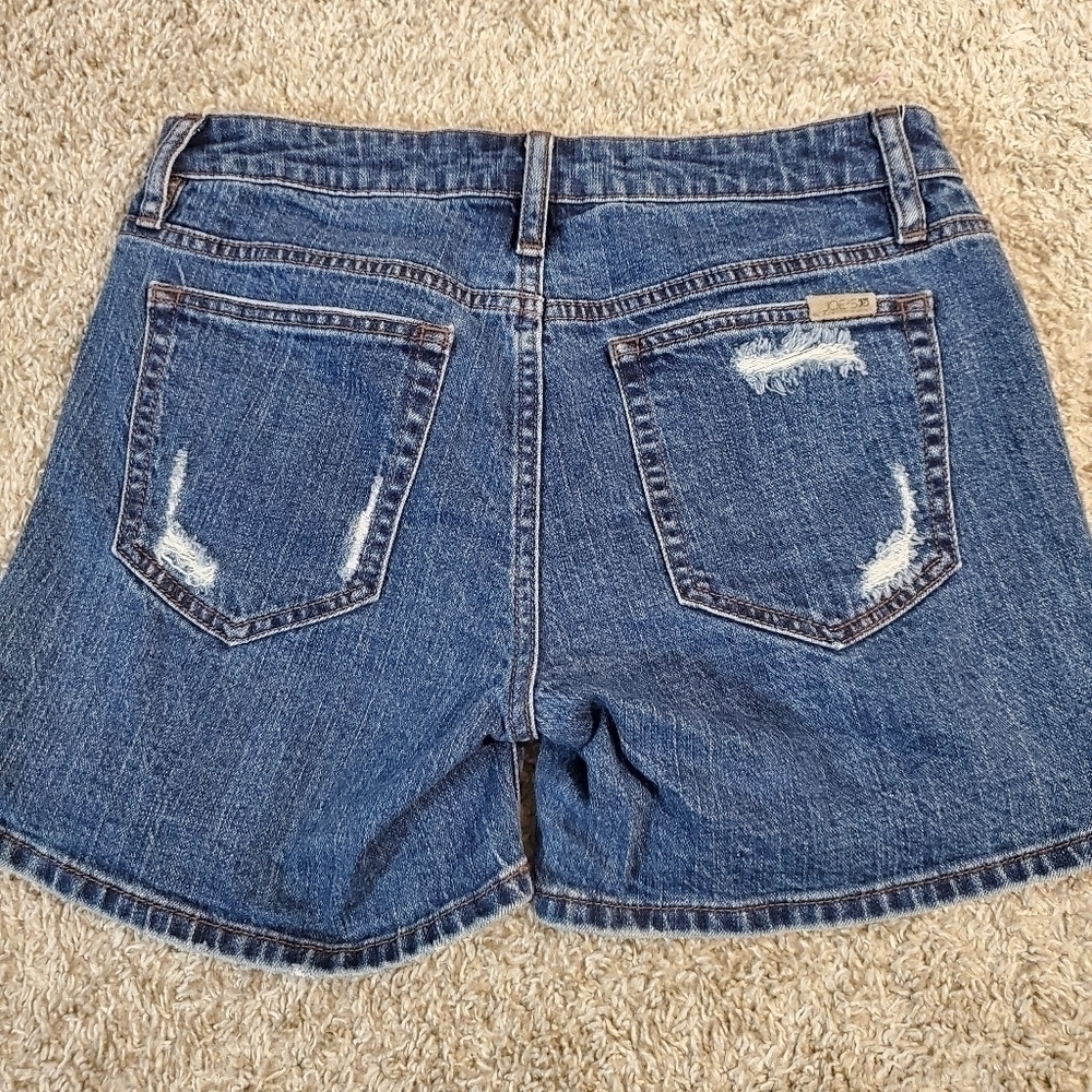 JOE'S Jeans Distressed 4 Inch Inseam Shorts - Picture 4 of 6